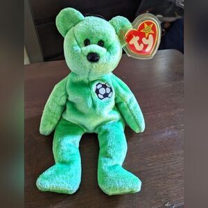 $5 Item! 1999 Ty Kicks the Bear Beanie Baby